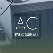 Tweed Suitcase